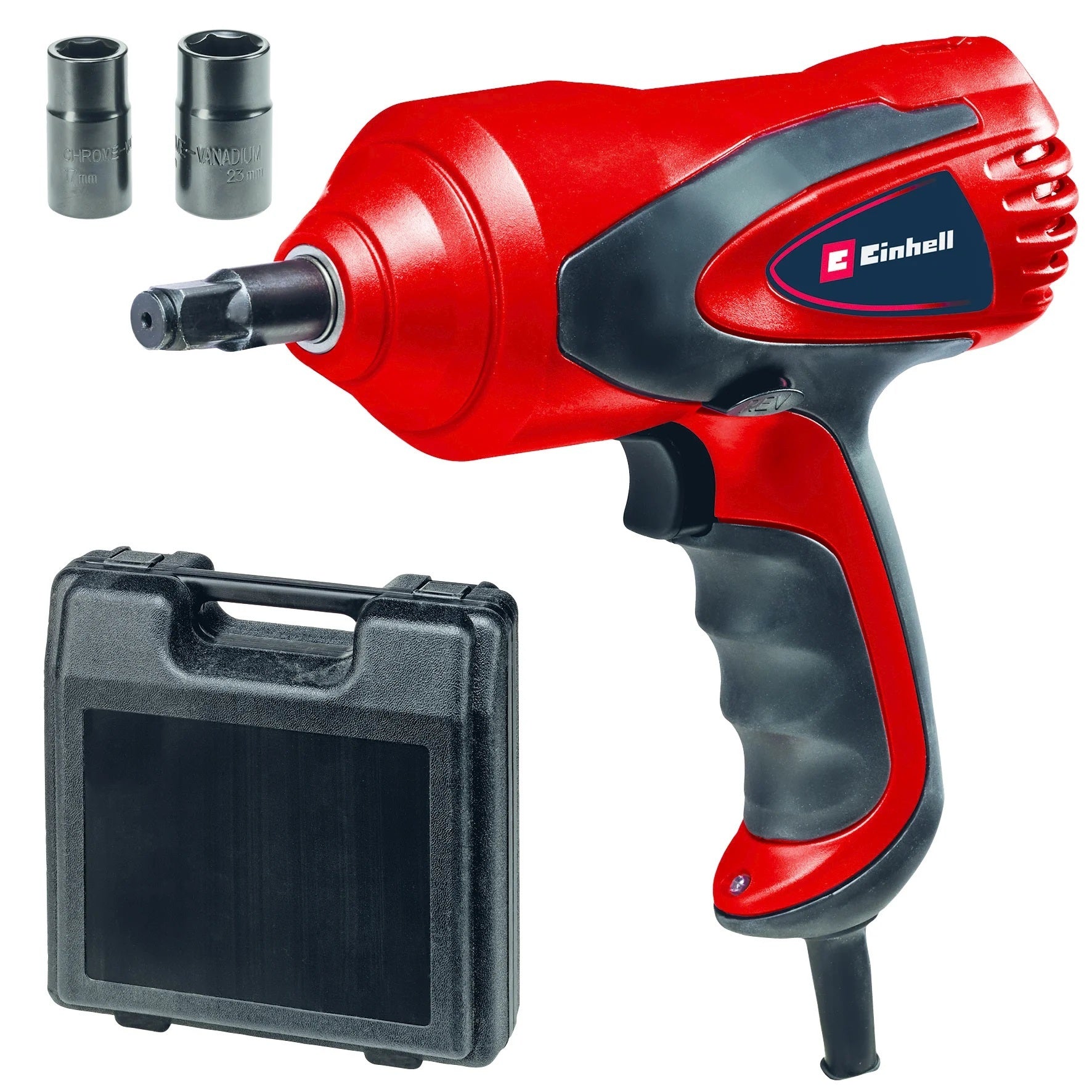 Einhell 12V Portable Impact Wrench 350Nm Torque for Fast Wheel Changes
